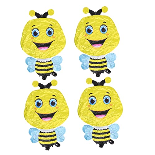 GARIOUANS 4 Stück Cartoon Tier Folienballons Aufblasbare Bienen Party Dekoration Kindergeburtstag Luftballons Lustige Tierform Ballons für Fotos und Feiern GARIOUANS 4 Stück Cartoon Tier Folienballons Aufblasbare Bienen Party Dekoration Kindergeburtstag Luftballons Lustige Tierform Ballons für Fotos und Feiern von GARIOUANS