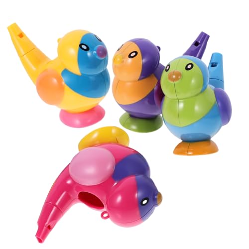 GARIOUANS 4 Stück Cartoon Vogel Pfeife Badewannenspielzeug für Junge Mädchen Lustige und Sichere Whistle Spielzeuge für Shower Planschen im Pool GARIOUANS 4 Stück Cartoon Vogel Pfeife Badewannenspielzeug für Junge Mädchen Lustige und Sichere Whistle Spielzeuge für Shower Planschen im Pool von GARIOUANS