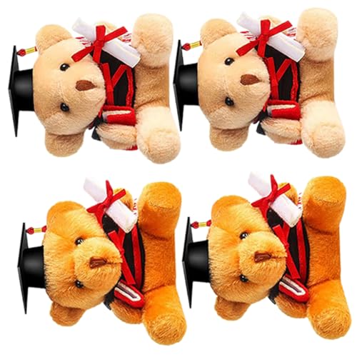 GARIOUANS 4 Stück Doktorhut Niedliche Cartoon Puppen für Abschlussfeier Geschenkidee für Graduierte und Gemütliche Deko für Zuhause und Partys GARIOUANS 4 Stück Doktorhut Niedliche Cartoon Puppen für Abschlussfeier Geschenkidee für Graduierte und Gemütliche Deko für Zuhause und Partys von GARIOUANS