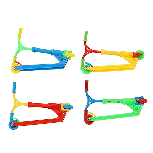 GARIOUANS 4 Stück Finger Scooter Teilig Fingergelenktraining und Koordination Stressreduzierendes Desktop Bunte Mini Finger Skateboards als Geburtstagsgeschenk und Raumdekoration GARIOUANS 4 Stück Finger Scooter Teilig Fingergelenktraining und Koordination Stressreduzierendes Desktop Bunte Mini Finger Skateboards als Geburtstagsgeschenk und Raumdekoration von GARIOUANS