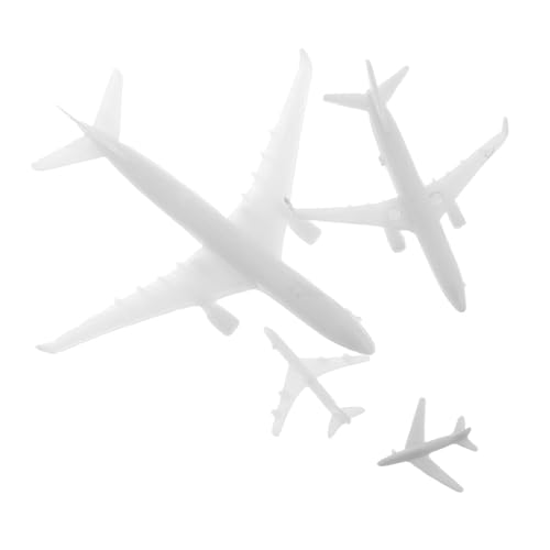 GARIOUANS 4 Stück Flugzeug-sandtischmodell Landschaftsbau-miniaturflugzeugmodell Landschaftsbau-mini-flugzeugspielzeug Mini-Flugzeug- Plastikflugzeugmodell Plastik Weiß GARIOUANS 4 Stück Flugzeug-sandtischmodell Landschaftsbau-miniaturflugzeugmodell Landschaftsbau-mini-flugzeugspielzeug Mini-Flugzeug- Plastikflugzeugmodell Plastik Weiß von GARIOUANS