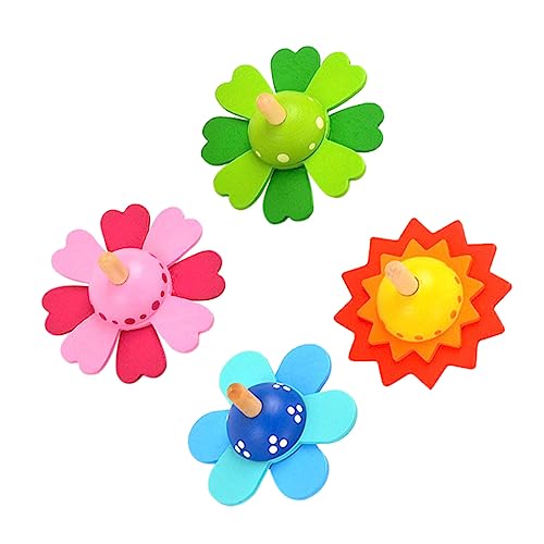 GARIOUANS 4 Stück Holz Gyroskop Set Teiliges Set für Drehende Holzspielzeuge Hand Augen Koordination Kreatives und Unterhaltsames Lernspielzeug für Mädchen und Jungen GARIOUANS 4 Stück Holz Gyroskop Set Teiliges Set für Drehende Holzspielzeuge Hand Augen Koordination Kreatives und Unterhaltsames Lernspielzeug für Mädchen und Jungen von GARIOUANS