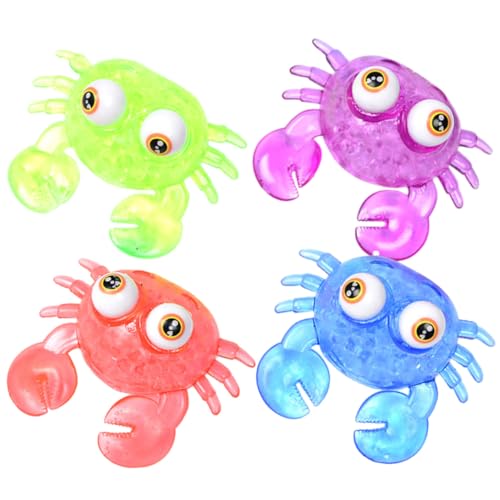 GARIOUANS 4 Stück Krabben quetschspielzeug aus Verschleißfestem TPR Tragbares Anti Stress Squeeze Toy für Haushalt Niedliches Angst Stressspielzeug für Erwachsene Zufällige Zufällige Farbe GARIOUANS 4 Stück Krabben quetschspielzeug aus Verschleißfestem TPR Tragbares Anti Stress Squeeze Toy für Haushalt Niedliches Angst Stressspielzeug für Erwachsene Zufällige Zufällige Farbe von GARIOUANS