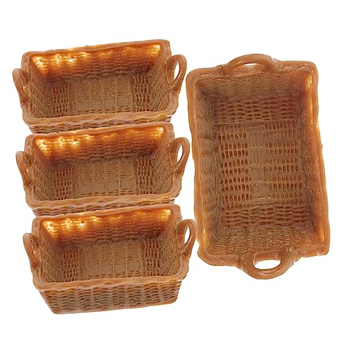 GARIOUANS 4stücke Miniatur Korb Ornamente Für Puppenhäuser Maßstab Langlebige Harz-Dekoration Furniture Und Haus-Accessoires GARIOUANS 4stücke Miniatur Korb Ornamente Für Puppenhäuser Maßstab Langlebige Harz-Dekoration Furniture Und Haus-Accessoires von GARIOUANS