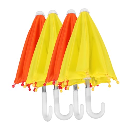 GARIOUANS 4 Stück Miniatur Puppenschirm Leicht aus Edelstahl und Dekorativ für Puppen für Miniaturhäuser Fotodekoration und Puppenzubehör GARIOUANS 4 Stück Miniatur Puppenschirm Leicht aus Edelstahl und Dekorativ für Puppen für Miniaturhäuser Fotodekoration und Puppenzubehör von GARIOUANS