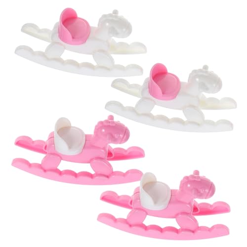 GARIOUANS 4 Stück Pferdeverzierung Aus Holz Mini Puppe Creme Schaukeln Wohnkultur Pferdeschaukel Wohnaccessoires Dollhouse -schaukelstuhl Weiß Abs GARIOUANS 4 Stück Pferdeverzierung Aus Holz Mini Puppe Creme Schaukeln Wohnkultur Pferdeschaukel Wohnaccessoires Dollhouse -schaukelstuhl Weiß Abs von GARIOUANS