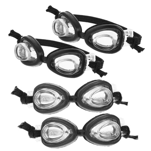 GARIOUANS 4 Stück Schwimmbrille für Puppen Leicht für DIY Projekte und Puppenbekleidung Perfektes Puppenzubehör für Kreatives und Dekoration GARIOUANS 4 Stück Schwimmbrille für Puppen Leicht für DIY Projekte und Puppenbekleidung Perfektes Puppenzubehör für Kreatives und Dekoration von GARIOUANS