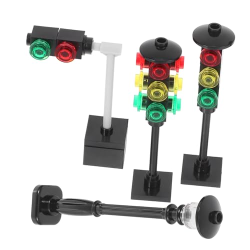 GARIOUANS 4 Stück Signallichtschild- Ampel Lernspielzeug Ampel Für Kinderspielset Kleinkind Lernt Ampel Ampelmodell Für Kleinkinder Ampel Für Früherziehung Ampelspielset Abs Schwarz GARIOUANS 4 Stück Signallichtschild- Ampel Lernspielzeug Ampel Für Kinderspielset Kleinkind Lernt Ampel Ampelmodell Für Kleinkinder Ampel Für Früherziehung Ampelspielset Abs Schwarz von GARIOUANS