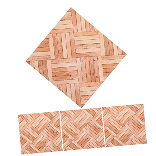 GARIOUANS 4 Stück Simuliertes Holzkornboden Puppenhaus Miniaturhauszubehör kleines Hauszubehör Dollhouse Mini -Floße Miniaturdekoration Dollhouse Decor Miniaturmodellmöbel PVC GARIOUANS 4 Stück Simuliertes Holzkornboden Puppenhaus Miniaturhauszubehör kleines Hauszubehör Dollhouse Mini -Floße Miniaturdekoration Dollhouse Decor Miniaturmodellmöbel PVC von GARIOUANS