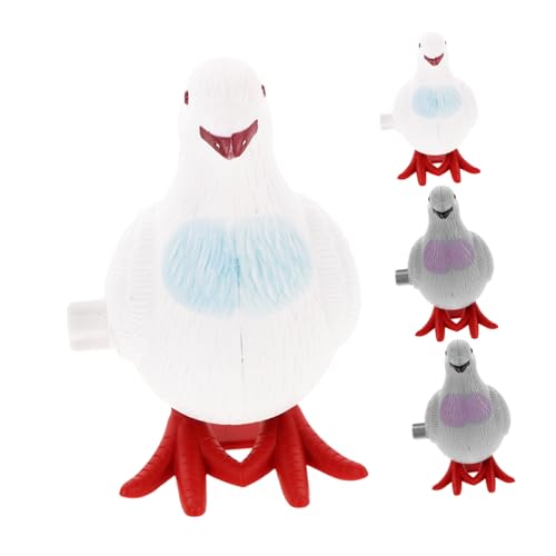 GARIOUANS 4 Stück Teiliges Aufziehspielzeug Taube Lustiges Blechspielzeug für Kleinkinder Tragbares und Leichtes Wind Up Niedliche Cartoon Tauben für Drinnen und Draußen Zufällige Farbe GARIOUANS 4 Stück Teiliges Aufziehspielzeug Taube Lustiges Blechspielzeug für Kleinkinder Tragbares und Leichtes Wind Up Niedliche Cartoon Tauben für Drinnen und Draußen Zufällige Farbe von GARIOUANS