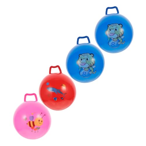 GARIOUANS 4 Stück Teiliges Handgriff Sprungbälle Aufblasbare Hüpfende Spielbälle für Robustes Material für Drinnen und Draußen Fördert Bewegung und Eltern Junge Mädchen spielspaß GARIOUANS 4 Stück Teiliges Handgriff Sprungbälle Aufblasbare Hüpfende Spielbälle für Robustes Material für Drinnen und Draußen Fördert Bewegung und Eltern Junge Mädchen spielspaß von GARIOUANS
