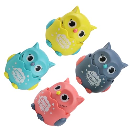 GARIOUANS 4 Stück Teiliges Katzenkopf eulen schiebefahrzeug Cartoon spielzeugauto mit Druckfunktion Automatisches Gleiten Pädagogisches Geschenk für Kleinkinder und Vorschulkinder GARIOUANS 4 Stück Teiliges Katzenkopf eulen schiebefahrzeug Cartoon spielzeugauto mit Druckfunktion Automatisches Gleiten Pädagogisches Geschenk für Kleinkinder und Vorschulkinder von GARIOUANS