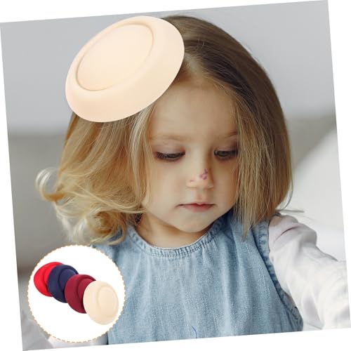 GARIOUANS 4 Stück Teiliges Mini Hut Basis Verschleißfestes DIY Hutgestell für Haarclips und Bastelarbeiten Geeignet für Braut Lolita haaraccessoires Unifarben Langlebig und Formstabil von GARIOUANS