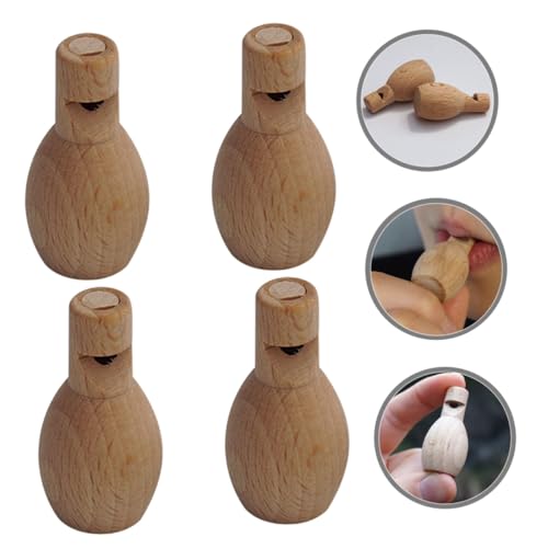 GARIOUANS 4 Stück Teiliges Natürliche Holzpfeifen zum Bemalen DIY Kinderinstrument Musikalisches Sensorisches für Mädchen und Jungen GARIOUANS 4 Stück Teiliges Natürliche Holzpfeifen zum Bemalen DIY Kinderinstrument Musikalisches Sensorisches für Mädchen und Jungen von GARIOUANS
