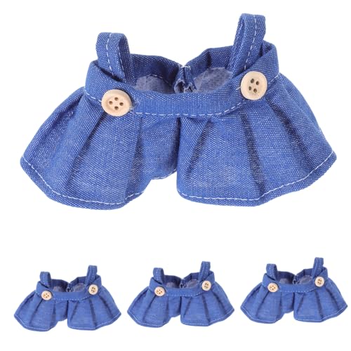 GARIOUANS 4 Stück Teiliges Puppenkleidungs Weichem Stoff-Overall und Rock Modische Outfits für Puppen Langlebig Einfach Anzuziehen Vielseitig für Kreatives Styling und Cosplay-zubehör GARIOUANS 4 Stück Teiliges Puppenkleidungs Weichem Stoff-Overall und Rock Modische Outfits für Puppen Langlebig Einfach Anzuziehen Vielseitig für Kreatives Styling und Cosplay-zubehör von GARIOUANS