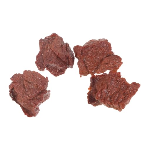 GARIOUANS 4 Stück Teiliges Realistisches Steakmodell Künstliches Fleischdekor Lebensechte Küchendekoration Vielseitige Food Attrappe für Restaurant Präsentation und Fotografie GARIOUANS 4 Stück Teiliges Realistisches Steakmodell Künstliches Fleischdekor Lebensechte Küchendekoration Vielseitige Food Attrappe für Restaurant Präsentation und Fotografie von GARIOUANS