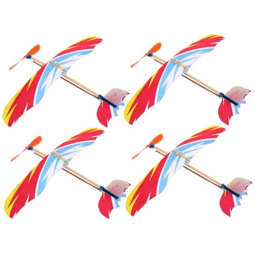 GARIOUANS 4 Stück Teiliges Schaumflugzeug Leichtes Flexibles Outdoor Segelflugzeug Lustiges Flugzeug für Jungen und Mädchen Sicheres Material für Gemeinsames GARIOUANS 4 Stück Teiliges Schaumflugzeug Leichtes Flexibles Outdoor Segelflugzeug Lustiges Flugzeug für Jungen und Mädchen Sicheres Material für Gemeinsames von GARIOUANS