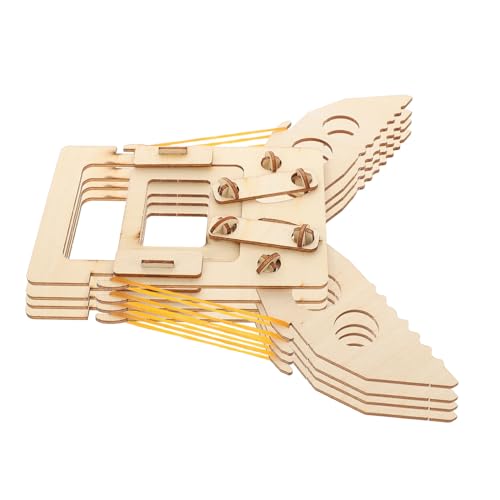 GARIOUANS 4 Stück Teiliges Stem Bausatz für Jahre DIY Holzmaterial Holzpuzzle mit Mechanischem Greifarm Edukative Bastelprojekte für Jungen und Mädchen Interaktives Lernspielzeug GARIOUANS 4 Stück Teiliges Stem Bausatz für Jahre DIY Holzmaterial Holzpuzzle mit Mechanischem Greifarm Edukative Bastelprojekte für Jungen und Mädchen Interaktives Lernspielzeug von GARIOUANS