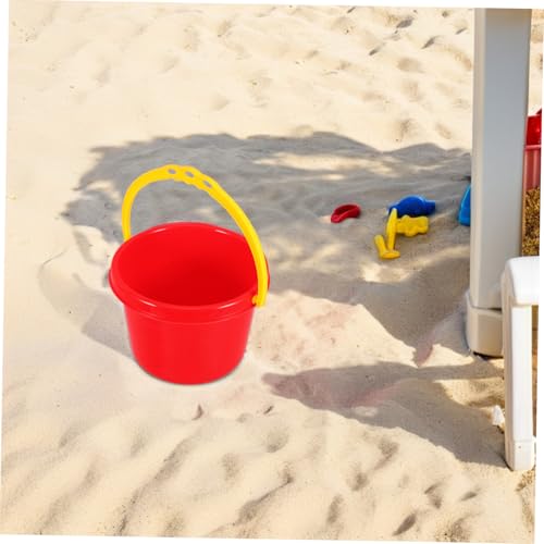 GARIOUANS 4 Stück Teiliges Strandspielzeug für Bunte Sand und Wasserspieleimer aus Sicherem Kunststoff Leicht und Langlebig für Sommer Garten Pool und Strandspaß Zufällige Zufällige Farbe von GARIOUANS