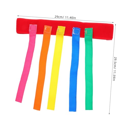 GARIOUANS 4 Stück Teiliges Tail Catch Spielgürtel aus Strapazierfähigem Oxford Material Fördert Motorik und Hand Auge koordination Buntes Design in Blau Rot Orange Grün für Outdoor GARIOUANS 4 Stück Teiliges Tail Catch Spielgürtel aus Strapazierfähigem Oxford Material Fördert Motorik und Hand Auge koordination Buntes Design in Blau Rot Orange Grün für Outdoor von GARIOUANS