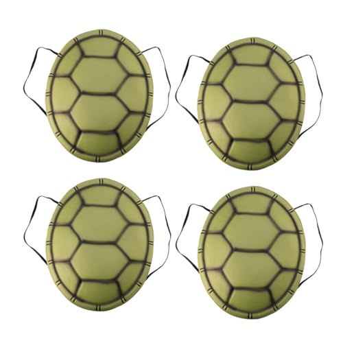GARIOUANS 4 Stück Teiliges Turtle Shell Kostüm aus Eva für Bequemes Halloween Cosplay Zubehör Einzigartiges Design für Party und Bühnenauftritte Sicher und Langlebig für Fasching und GARIOUANS 4 Stück Teiliges Turtle Shell Kostüm aus Eva für Bequemes Halloween Cosplay Zubehör Einzigartiges Design für Party und Bühnenauftritte Sicher und Langlebig für Fasching und von GARIOUANS