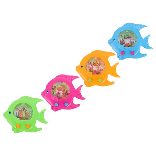 GARIOUANS 4 Stück Teiliges Wasser ringwurfspiel Wasserspielzeug Fischform Handheld Wasserspielzeug Geschenk für Jungen und Mädchen Feinmotorik und Eltern Junge Zufällige Zufällige Farbe GARIOUANS 4 Stück Teiliges Wasser ringwurfspiel Wasserspielzeug Fischform Handheld Wasserspielzeug Geschenk für Jungen und Mädchen Feinmotorik und Eltern Junge Zufällige Zufällige Farbe von GARIOUANS