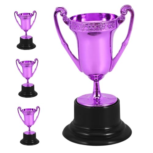GARIOUANS 4 Stück Trophäendekoration Party Gefälligkeiten Wettkampf-trophäe Sporttrophäen Kreatives Trophäenmodell Spiel Auszeichnungen Trophäenmodelle Aus Kunststoff Plastik Violett GARIOUANS 4 Stück Trophäendekoration Party Gefälligkeiten Wettkampf-trophäe Sporttrophäen Kreatives Trophäenmodell Spiel Auszeichnungen Trophäenmodelle Aus Kunststoff Plastik Violett von GARIOUANS