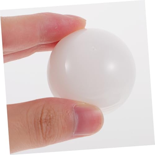 GARIOUANS 40 Stück Weiße Öffnungs lotteriekugeln zum Befüllen Leichte Raffle Balls für Partyspiele Überraschungs lose Wiederbefüllbar für Tombola Veranstaltungen und Gewinnspiele von GARIOUANS