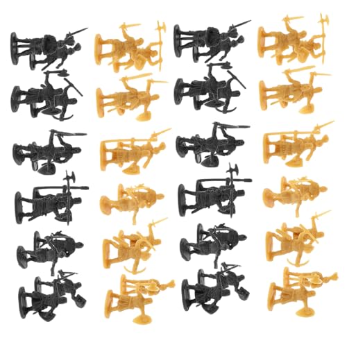 GARIOUANS 400 Stück Mittelalterliche Modellritter Actionfiguren Mittelalterliche Actionfiguren Ritter Spielset Mini Soldatenfiguren Mini Armeefiguren Spielzeugsoldaten Armee GARIOUANS 400 Stück Mittelalterliche Modellritter Actionfiguren Mittelalterliche Actionfiguren Ritter Spielset Mini Soldatenfiguren Mini Armeefiguren Spielzeugsoldaten Armee von GARIOUANS