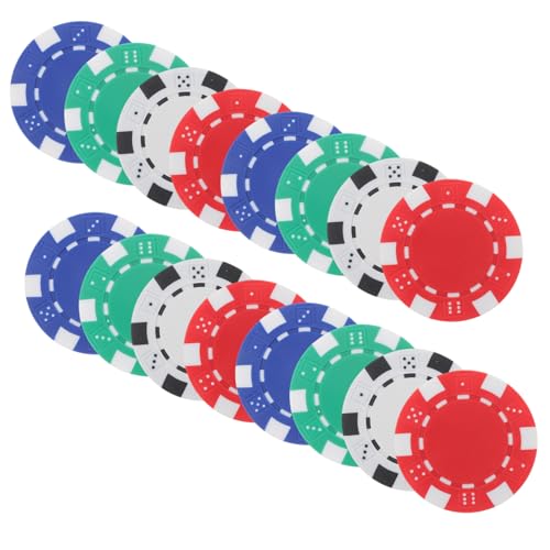 GARIOUANS 40Stücke und Runde Spielchips für Poker und Spiele für Spieleabende und Turniere Hochwertige Langlebige Chips GARIOUANS 40Stücke und Runde Spielchips für Poker und Spiele für Spieleabende und Turniere Hochwertige Langlebige Chips von GARIOUANS