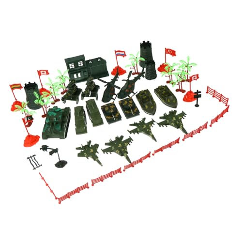 GARIOUANS 41 Stück Teiliges Militärspielzeug mit Soldatenfiguren und Fahrzeugen Buntes Kunststoff Militärmodell Fördert Kreativität und Fantasie von Jungen und Mädchen Ab Jahren GARIOUANS 41 Stück Teiliges Militärspielzeug mit Soldatenfiguren und Fahrzeugen Buntes Kunststoff Militärmodell Fördert Kreativität und Fantasie von Jungen und Mädchen Ab Jahren von GARIOUANS