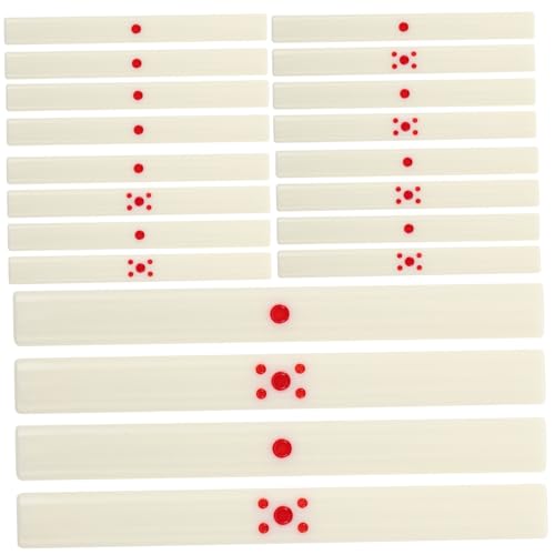 GARIOUANS 44 Stück Mahjong Spiel Zubehör Punkte Stäbe für Chinesisches Mahjong Elegantes Design Mehr Spaß Beim für Traditionelle Brettspiele GARIOUANS 44 Stück Mahjong Spiel Zubehör Punkte Stäbe für Chinesisches Mahjong Elegantes Design Mehr Spaß Beim für Traditionelle Brettspiele von GARIOUANS