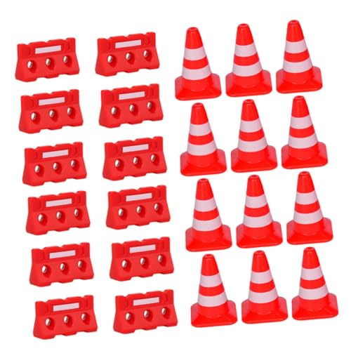 GARIOUANS 48 Stück Teiliges Mini Verkehrsabsperrung Leichte Mini Leitkegel und Wasserbarrieren Pädagogisches Verkehrszeichen Lernspielzeug für Kognitiven Entwicklung und Straßensicherheit GARIOUANS 48 Stück Teiliges Mini Verkehrsabsperrung Leichte Mini Leitkegel und Wasserbarrieren Pädagogisches Verkehrszeichen Lernspielzeug für Kognitiven Entwicklung und Straßensicherheit von GARIOUANS