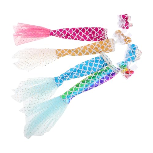 GARIOUANS 4Sätze Puppen Meerjungfrau Kostüm Teiliges mit Glitzer Bikini und Sommerkleid für Puppen Puppenbekleidung Zubehör für Puppen GARIOUANS 4Sätze Puppen Meerjungfrau Kostüm Teiliges mit Glitzer Bikini und Sommerkleid für Puppen Puppenbekleidung Zubehör für Puppen von GARIOUANS