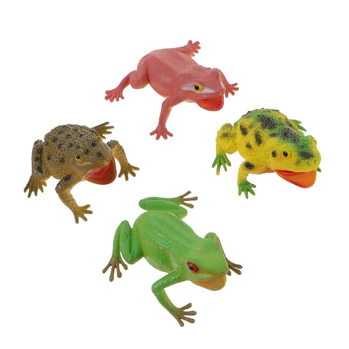 GARIOUANS 4Stücke Lebensechte Simulationsfrösche Künstliche Frösche aus Hochwertigem Deko für Garten Aquarium und Zuhause Farbenfrohe Froschfiguren für Kreative GARIOUANS 4Stücke Lebensechte Simulationsfrösche Künstliche Frösche aus Hochwertigem Deko für Garten Aquarium und Zuhause Farbenfrohe Froschfiguren für Kreative von GARIOUANS