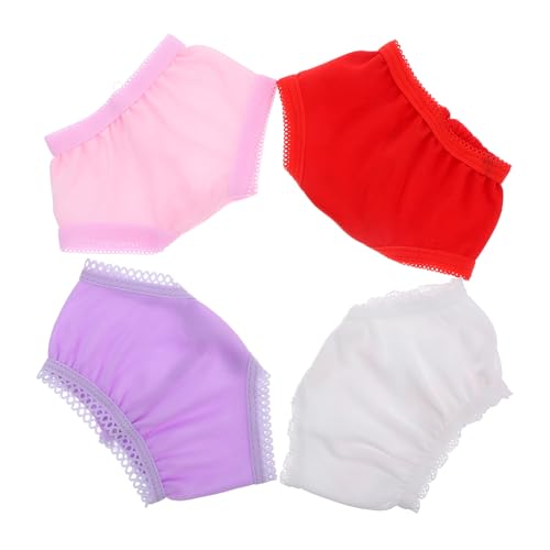 GARIOUANS 4Stücke Puppenunterwäsche für Puppen Zufällige Designs und Zubehör für Puppenspiele Puppenoutfits und Kreative GARIOUANS 4Stücke Puppenunterwäsche für Puppen Zufällige Designs und Zubehör für Puppenspiele Puppenoutfits und Kreative von GARIOUANS
