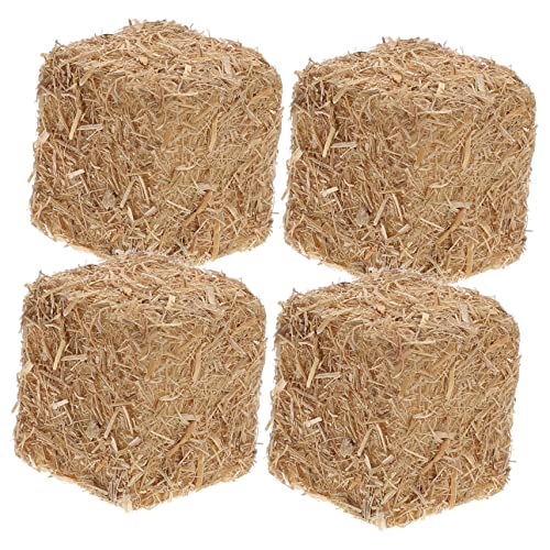 GARIOUANS 4Stücke Realistische Mini Heuhaufen Deko für Garten und Outdoor Szenen Aus Verarbeitung für Ländliche Dekoration und DIY Projekte GARIOUANS 4Stücke Realistische Mini Heuhaufen Deko für Garten und Outdoor Szenen Aus Verarbeitung für Ländliche Dekoration und DIY Projekte von GARIOUANS