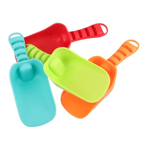 GARIOUANS 4Stücke Teiliges Sandspielzeug für Bunte Strandschaufeln aus Robustem Kunststoff für Sommeraktivitäten für Strandpartys und Outdoor Spielspaß von GARIOUANS