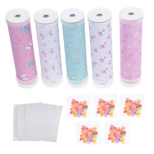 GARIOUANS 5 Sätze DIY Materialpaket für Einfach Zusammenbaubar Fördert Kreativität und Handfertigkeit Bastelset für Kindergarten und Familienaktivitäten von GARIOUANS