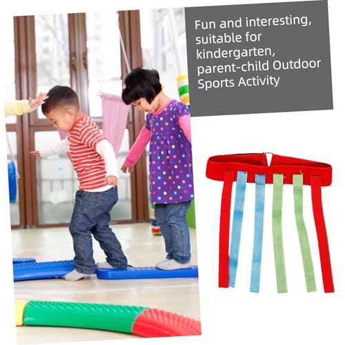 GARIOUANS 5 Sätze Interaktive Reaktionsspiel gürtel mit Bunten Bändern Outdoor für Fördert Bewegung und Soziale Fähigkeiten Leichtes Sicheres Material für Kindergarten und Familienspaß GARIOUANS 5 Sätze Interaktive Reaktionsspiel gürtel mit Bunten Bändern Outdoor für Fördert Bewegung und Soziale Fähigkeiten Leichtes Sicheres Material für Kindergarten und Familienspaß von GARIOUANS