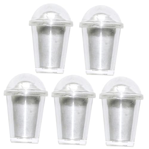 GARIOUANS 5 Sätze Miniatur Milchtee Becher Leer Realistische Mini Lebensmittel Deko für Puppenhaus Mikro Landschaft DIY Handwerk Zubehör GARIOUANS 5 Sätze Miniatur Milchtee Becher Leer Realistische Mini Lebensmittel Deko für Puppenhaus Mikro Landschaft DIY Handwerk Zubehör von GARIOUANS