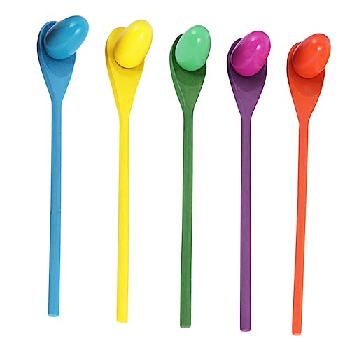 GARIOUANS 5 Sätze Teiliges Balancierstab Spielset für Farbenfrohes Outdoor Leichtes Sensorisches Trainingsspielzeug für Gleichgewicht und Koordination Geeignet für Zufällige Zufällige Farbe von GARIOUANS