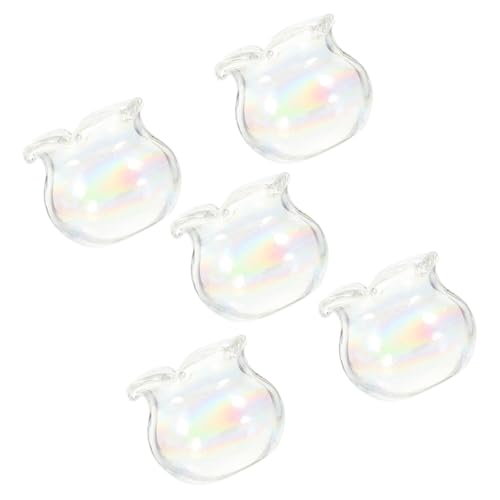 GARIOUANS 5 Stück Fischbowl Teiliges für Miniaturlandschaften und Dollhouses Dekorative Aquarien für DIY Projekte und Miniaturgärten Wiederverwendbar und Platzsparend GARIOUANS 5 Stück Fischbowl Teiliges für Miniaturlandschaften und Dollhouses Dekorative Aquarien für DIY Projekte und Miniaturgärten Wiederverwendbar und Platzsparend von GARIOUANS