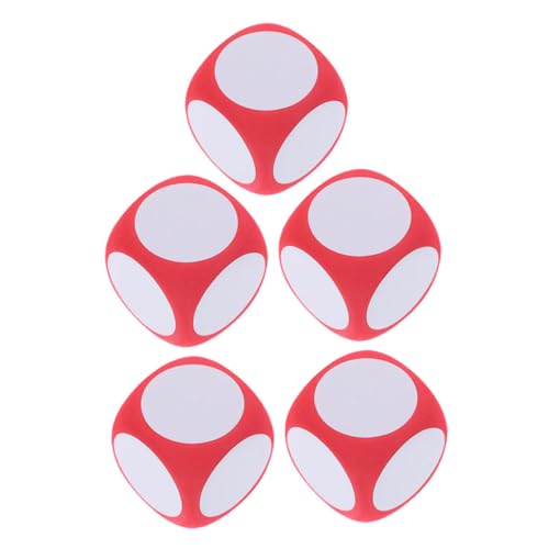 GARIOUANS 5 Stück Große DIY Schaumstoffwürfel Unbemalt Leicht und Abwischbar Ecken für Brettspiele Matheunterricht Partyspiele und Kreative Gestaltung GARIOUANS 5 Stück Große DIY Schaumstoffwürfel Unbemalt Leicht und Abwischbar Ecken für Brettspiele Matheunterricht Partyspiele und Kreative Gestaltung von GARIOUANS