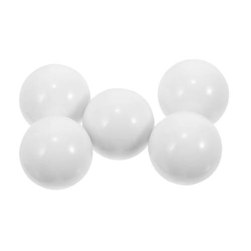 GARIOUANS 5 Stück Roulette Wheel Kugeln Runde Beads für Roulette Spiele Weißes Design für Mehr Spielvergnügen GARIOUANS 5 Stück Roulette Wheel Kugeln Runde Beads für Roulette Spiele Weißes Design für Mehr Spielvergnügen von GARIOUANS