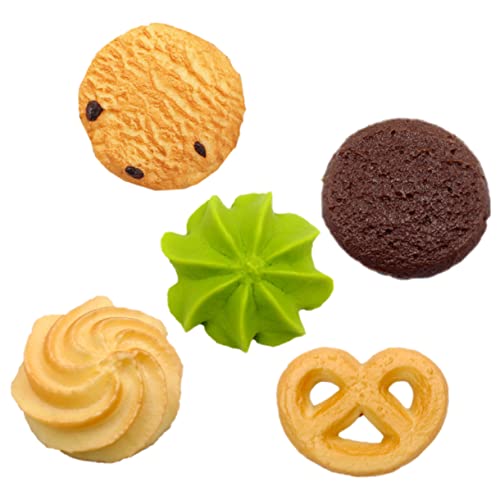GARIOUANS 5 Stück Teiliges Künstlicher Keks Modelle Realistische Keks Dekoration für Bäckerei Kindergeburtstagsfeiern und Wohnkultur als Fotografie und Lernspielzeug GARIOUANS 5 Stück Teiliges Künstlicher Keks Modelle Realistische Keks Dekoration für Bäckerei Kindergeburtstagsfeiern und Wohnkultur als Fotografie und Lernspielzeug von GARIOUANS
