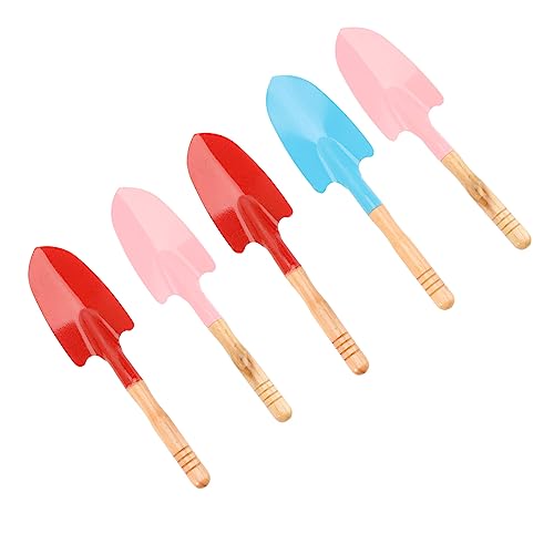 GARIOUANS 5 Stück Teiliges Mini Holzschaufeln für Sandspielzeug für Strand und Garten Kreative und Lustige Sandschaufel für Jungen Sommer Zufällige Farbe GARIOUANS 5 Stück Teiliges Mini Holzschaufeln für Sandspielzeug für Strand und Garten Kreative und Lustige Sandschaufel für Jungen Sommer Zufällige Farbe von GARIOUANS