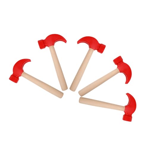GARIOUANS 5 Stück Teiliges Montessori Holzspielzeug Hammer für Kleinkinder Realistisches Holzhammer Werkzeug Fördert Hand Auge koordination und Motorische Fähigkeiten Sicher und Langlebig GARIOUANS 5 Stück Teiliges Montessori Holzspielzeug Hammer für Kleinkinder Realistisches Holzhammer Werkzeug Fördert Hand Auge koordination und Motorische Fähigkeiten Sicher und Langlebig von GARIOUANS