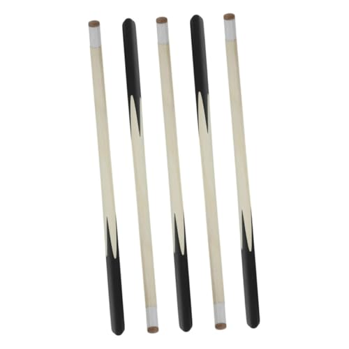 GARIOUANS 5 Stück Teiliges Pool Queue Set Billard Queue Sticks Kurz Kindgerecht Handlich zur Geschicklichkeitsförderung für Pooltische und Billiardspaß GARIOUANS 5 Stück Teiliges Pool Queue Set Billard Queue Sticks Kurz Kindgerecht Handlich zur Geschicklichkeitsförderung für Pooltische und Billiardspaß von GARIOUANS