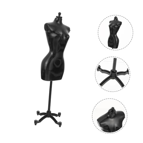 GARIOUANS 5 Stück Teiliges Puppenkleiderständer aus Robustem Kunststoff Miniatur Mannequin Modellständer für Puppenkleidung für Puppenhaus DIY und Kreativitätsförderung von GARIOUANS